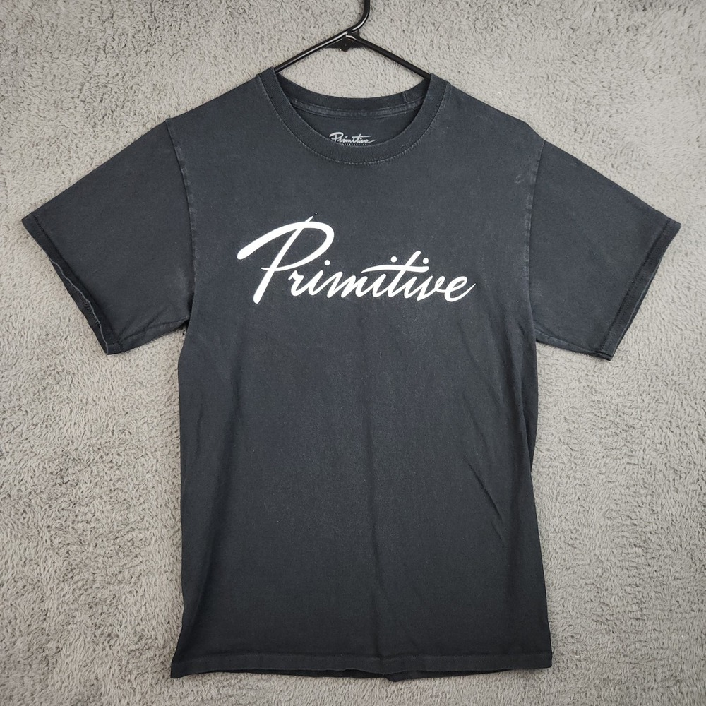 Primitive Skateboarding Apparel Shirt Mens Small Black Short Sleeve Streetwear